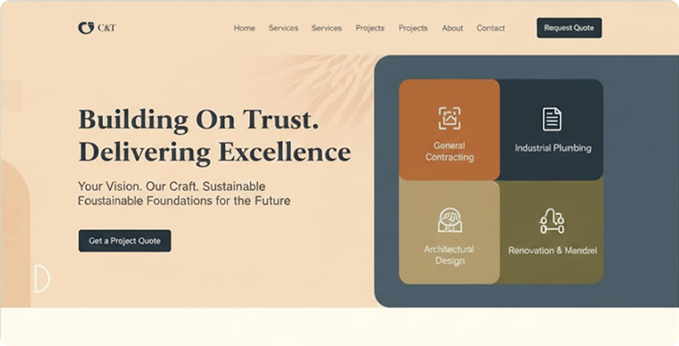Construction website